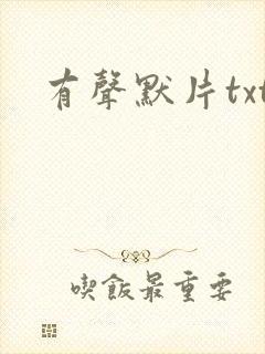 有声默片txt