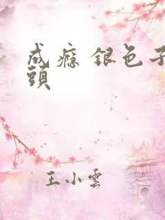 成瘾 银色子弹头