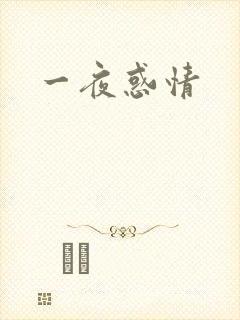 一夜惑情