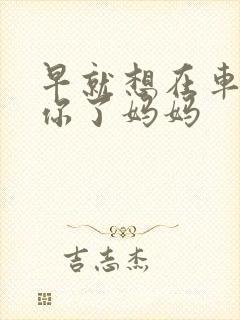 早就想在车里要你了妈妈