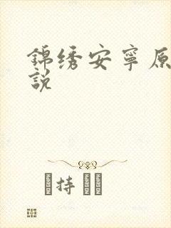 锦绣安宁原著小说