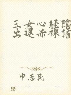 玉女心经阴进阳出退赤裸修行