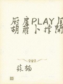 厨房PLAY用胡萝卜撑开男男