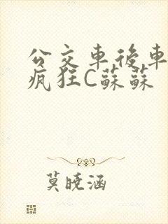 公交车后车座的疯狂C苏苏