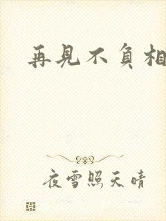 再见不负相思意