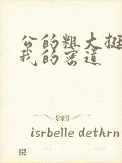 公的粗大挺进了我的密道