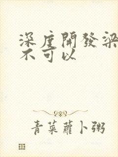 深度开发梁医生不可以