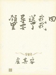 领导送我回家车里要了我