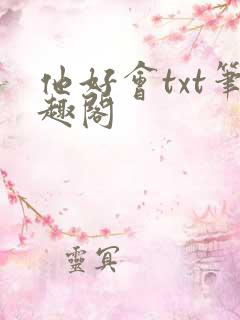 他好会txt笔趣阁