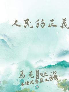 人民的正义小说