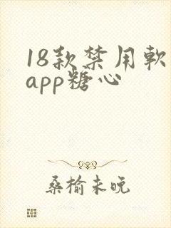 18款禁用软件app糖心