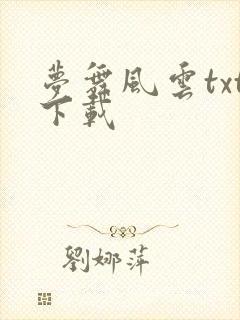 梦舞风云txt下载