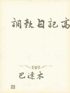 调教日记高h