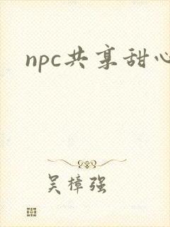 npc共享甜心