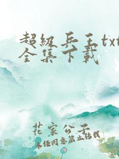 超级兵王txt全集下载