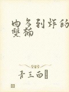 肉多到炸的年下双楠