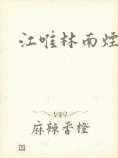江唯林南烟