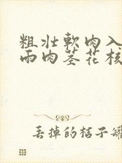 粗壮软肉入户云雨肉茎花核