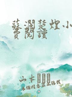 苏澜楚煜小说免费阅读