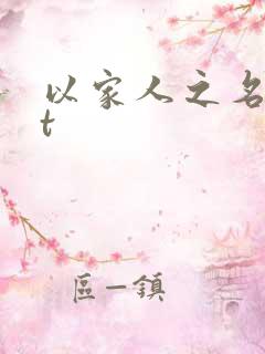 以家人之名txt
