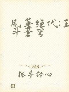 风华绝代:王妃斗苍穹