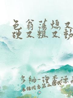 色翁荡熄又大又硬又粗又动态图