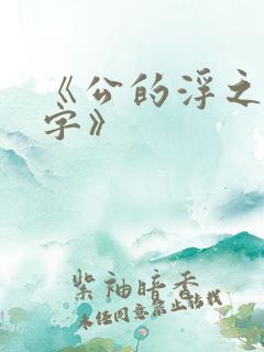 《公的浮之手中字》