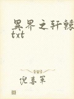 异界之轩辕剑魂txt