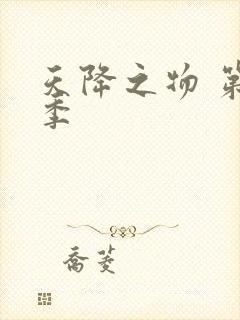 天降之物 第一季