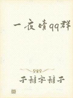 一夜晴qq群