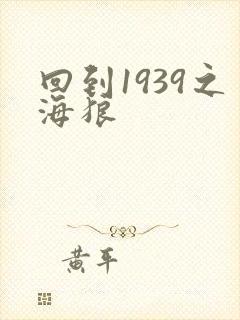 回到1939之海狼