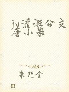 jy灌溉公交车唐小米