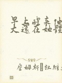 早上醒来他的巨大还在她体内