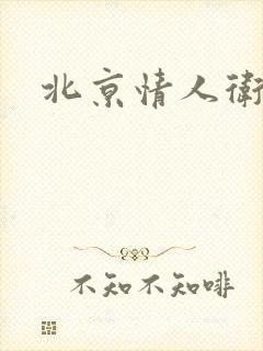 北京情人卫慧