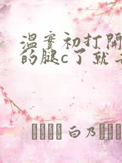 温实初打开眉庄的腿c了就去