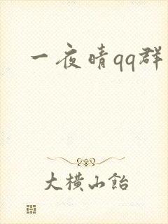 一夜晴qq群