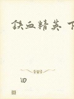 铁血精英 下载