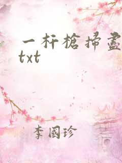 一杆枪扫尽全家txt
