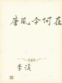 唐风今何在