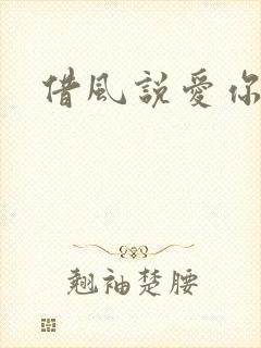 借风说爱你