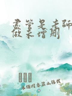 尽管是老师也想做未增删