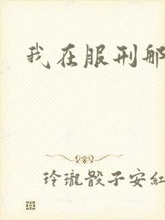 我在服刑那些年