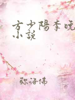 方少阳李晚晴的小说
