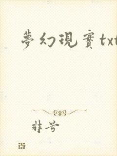 梦幻现实txt