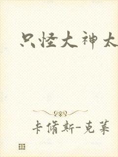 只怪大神太闷骚