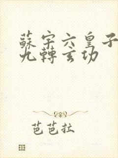 苏宇六皇子签到九转玄功