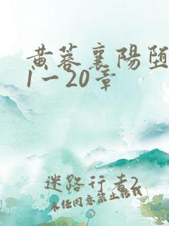 黄蓉襄阳堕落史1一20章