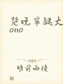 楚晚宁腿大张mono