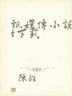 甄嬛传小说txt下载