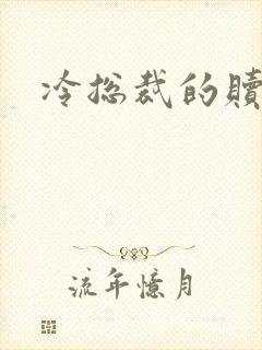 冷总裁的赎罪妻